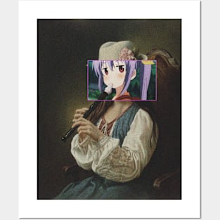 Renge Miyauchi Non Non Biyori Classical Art Posters and Art